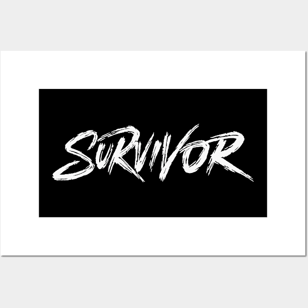 Survivor Wall Art by ZagachLetters